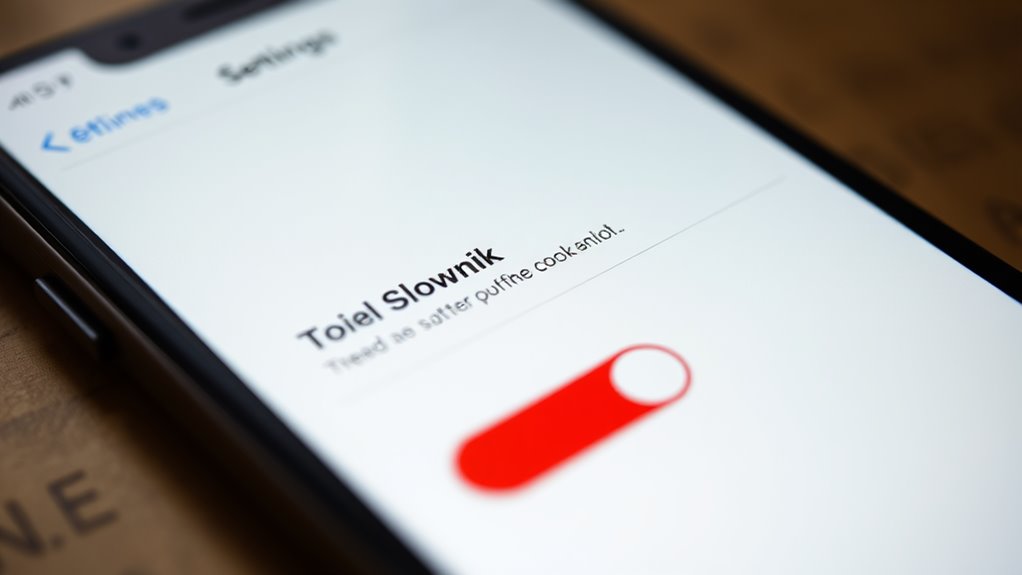 disable dictionary on iphone