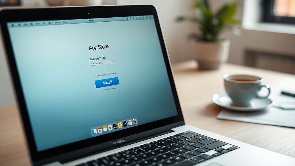 install app store macbook