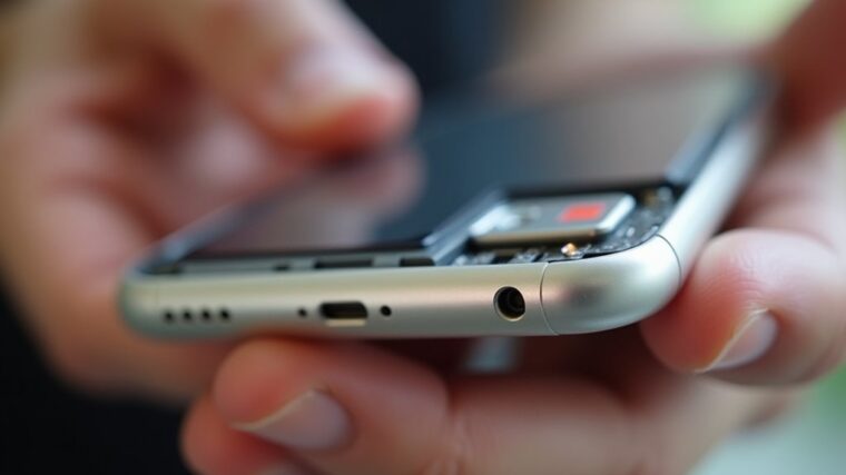 sprawdź zalanie iPhone'a