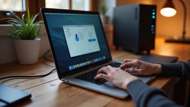 konfigurować time machine na nas