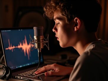 proces cyfrowej replikacji głosu