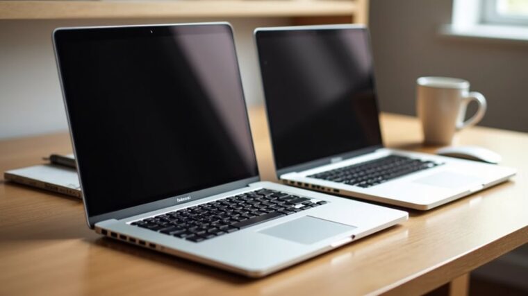 porównanie rozmiarów MacBooka Pro