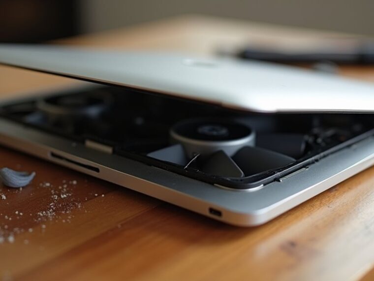 problem z dziwnymi dźwiękami MacBooka