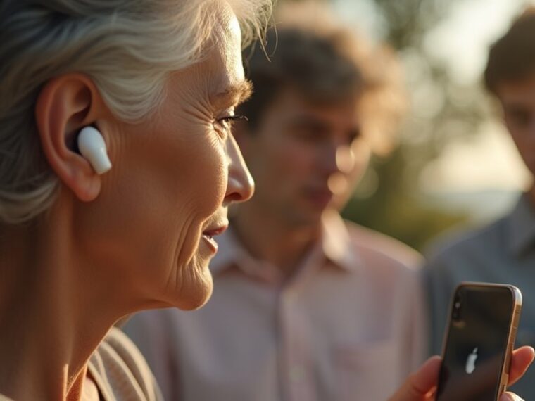 używanie AirPods do słyszenia