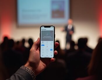 używanie iPhone'a jako pilota do Keynote